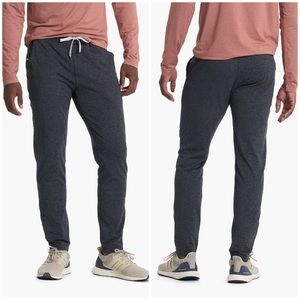 Vuori Ponto Performance Pant in Charcoal Heather - Size S